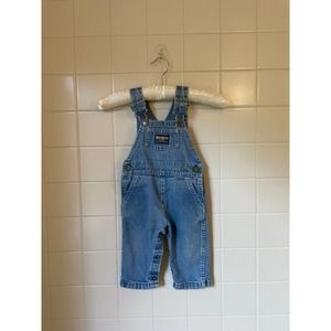 Vintage Kids Toddler Denim Overalls Dungarees 18 months